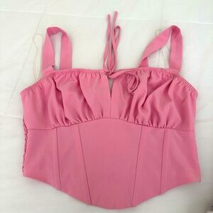 Kendall & Kylie Corset tie top